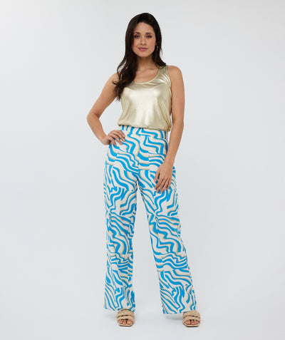 Esqualo Singlet Coated Top HS25.30220 goud