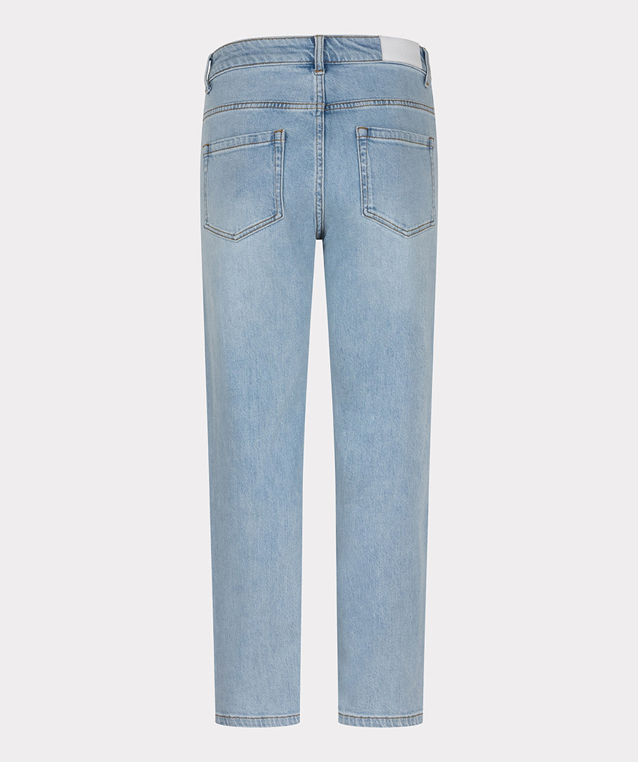 Esqualo Embroidery Jeans Broek denim blauw SP25.12009