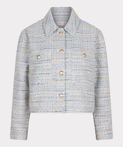 Esqualo Tweed Jacket blauw SP25.19018