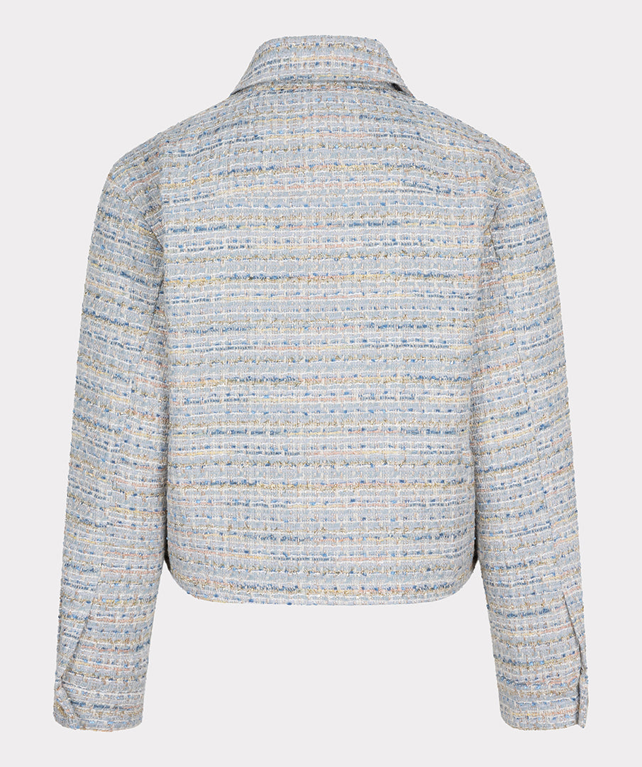 Esqualo Tweed Jacket blauw SP25.19018