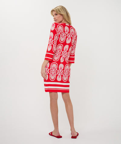 Esqualo Jurk Heartfelt HS26.30217 rood