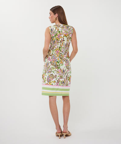 Esqualo Mouwloze Jurk HS26.30223 jungle print