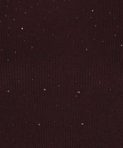 Esqualo Sleeveless Sweater F26.02539 merlot