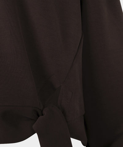 Esqualo Knot Sweater F26.05502 cacao