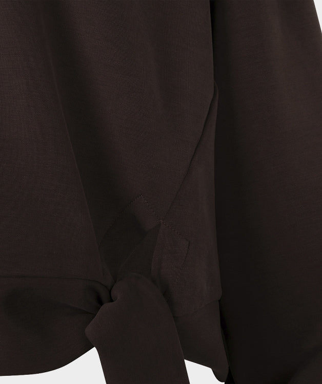 Esqualo Knot Sweater F26.05502 cacao