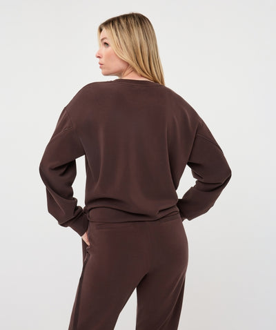 Esqualo Knot Sweater F26.05502 cacao