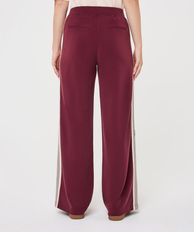 Esqualo Tape Broek F26.05506 merlot