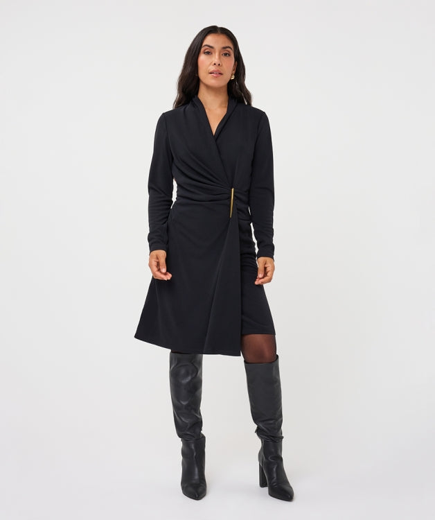 Esqualo Dress F26.05525 black