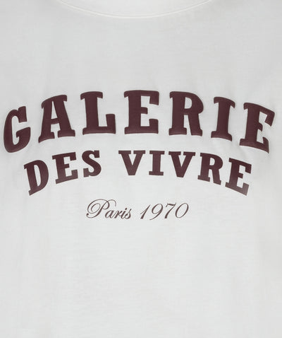 Esqualo T-Shirt Galerie F26.05525 offwhite/merlot