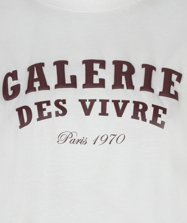 Esqualo T-Shirt Galerie F26.05525 offwhite/merlot