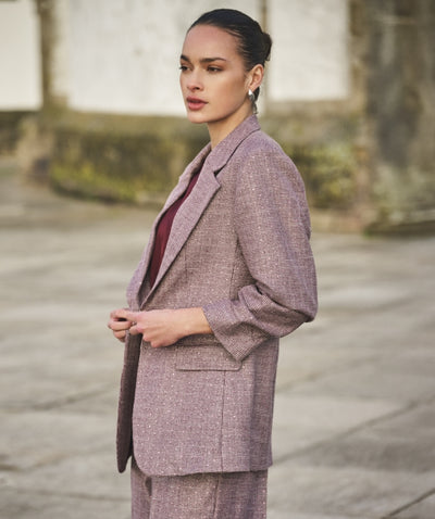 Esqualo Blazer Strass F26.10524 merlot