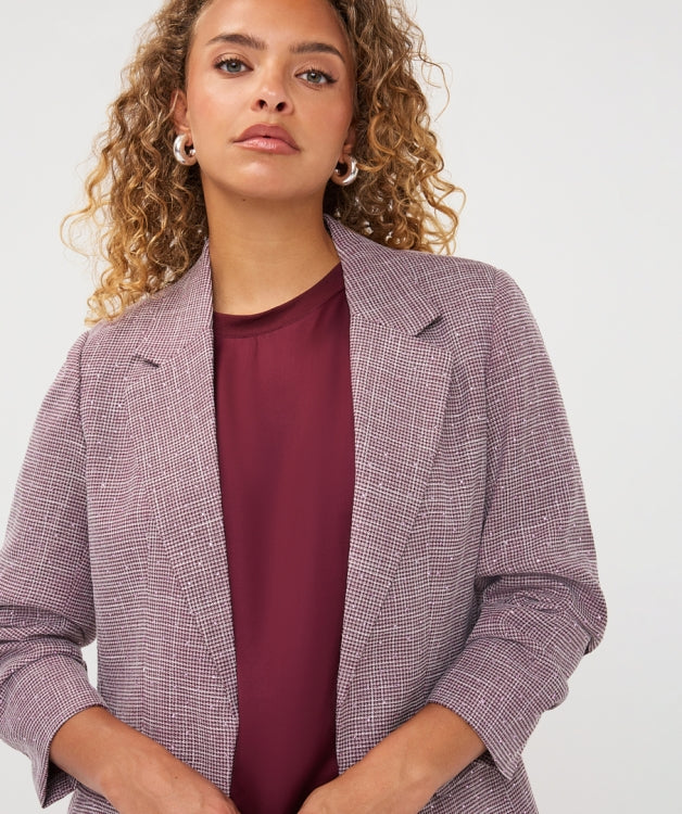 Esqualo Blazer Strass F26.10524 merlot