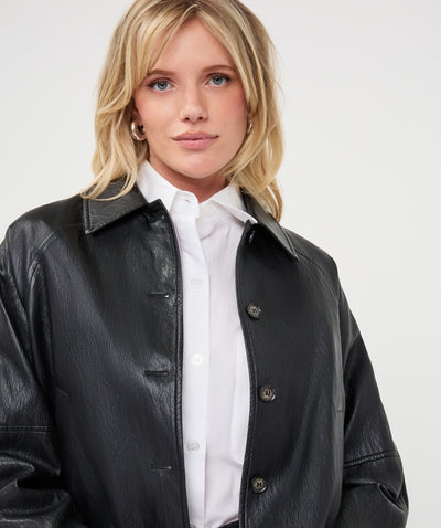 Esqualo Balloon Jacket F26.11503 dark grey