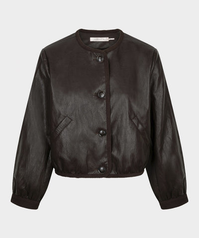 Esqualo Jacket Crinkle F26.11512 cacao