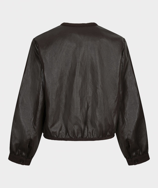 Esqualo Jacket Crinkle F26.11512 cacao