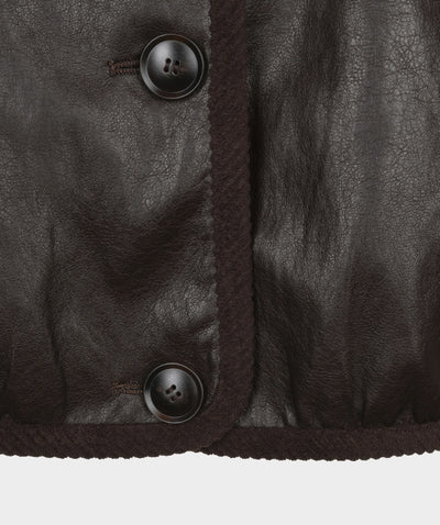 Esqualo Jacket Crinkle F26.11512 cacao