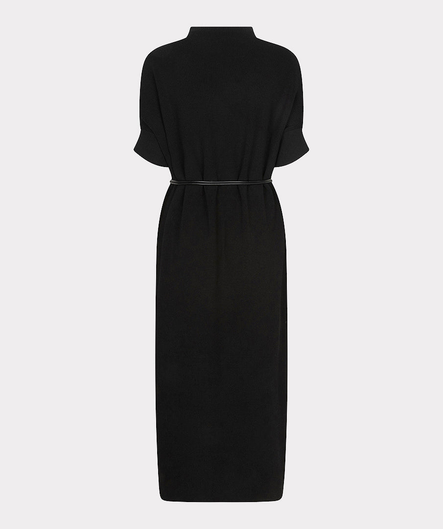 Esqualo Long Dress Knit zwart  F26.18515