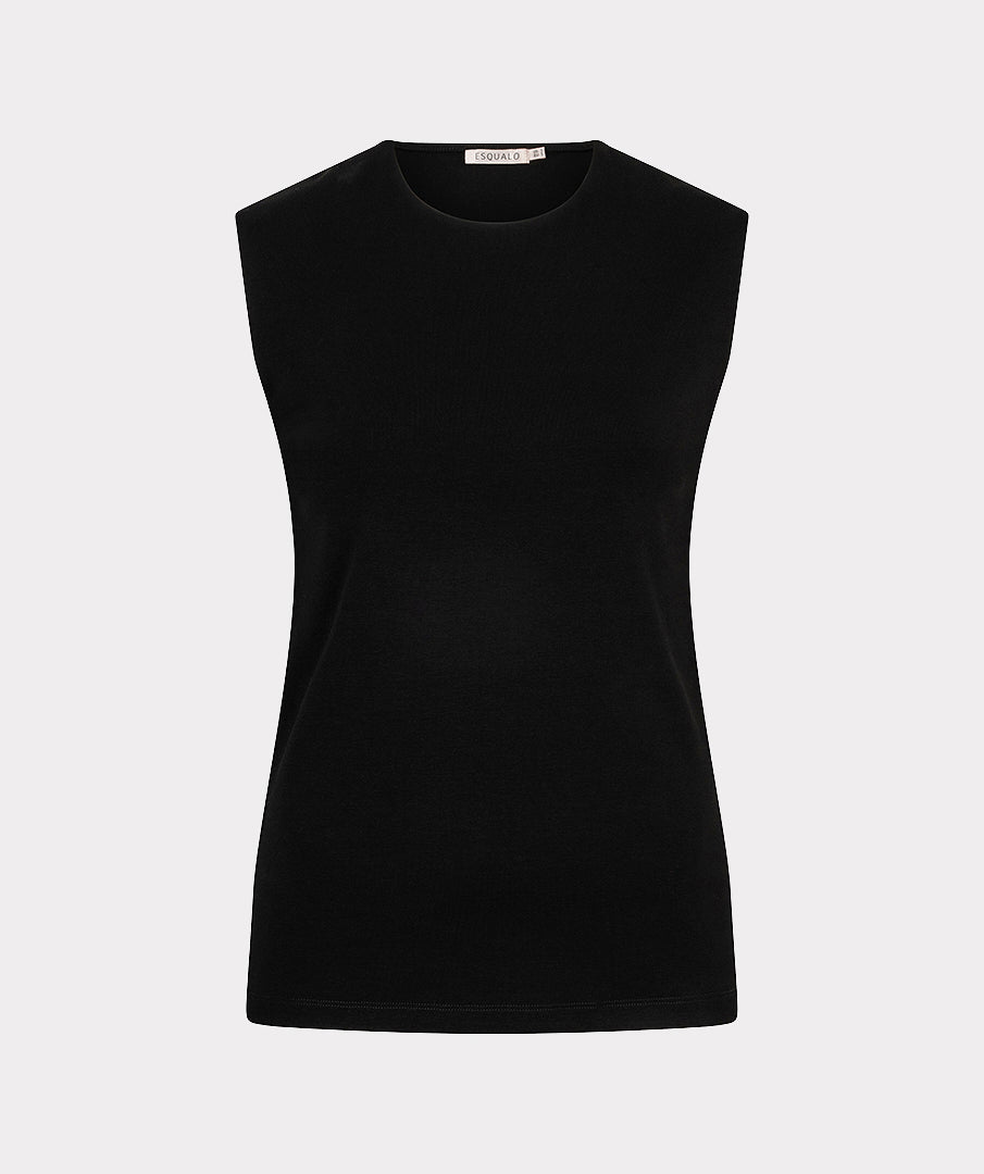 Esqualo Long Dress Knit zwart  F26.18515