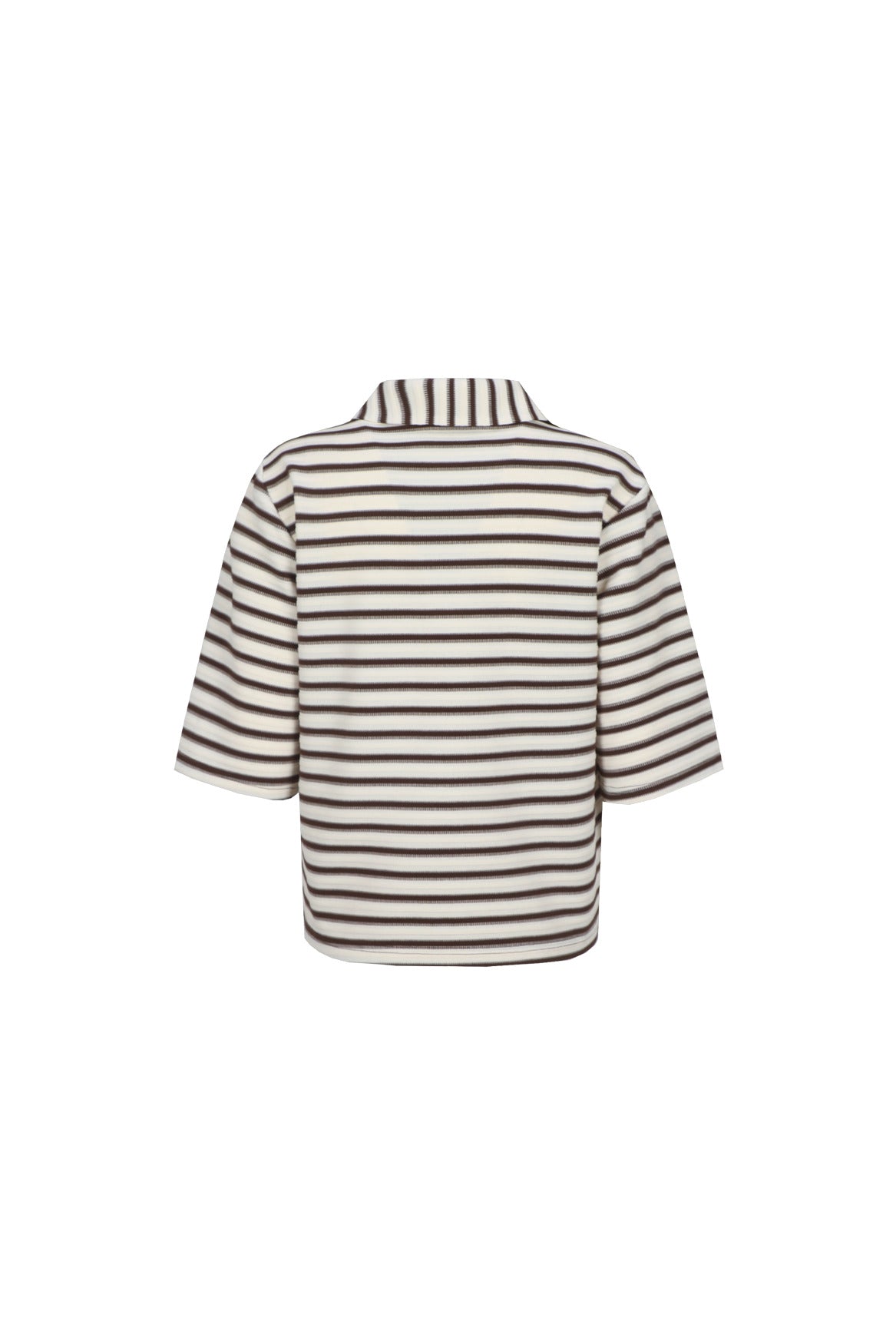 Fluresk Clyde Top offwhite/dark chocolate