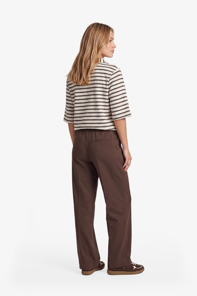 Fluresk Clyde Top offwhite/dark chocolate