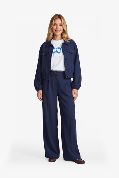 Fluresk Arlene Jacket navy blue