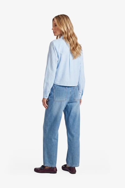 Fluresk Benja Blouse celestial blue