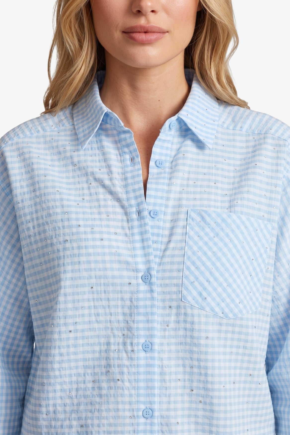 Fluresk Benja Blouse celestial blue