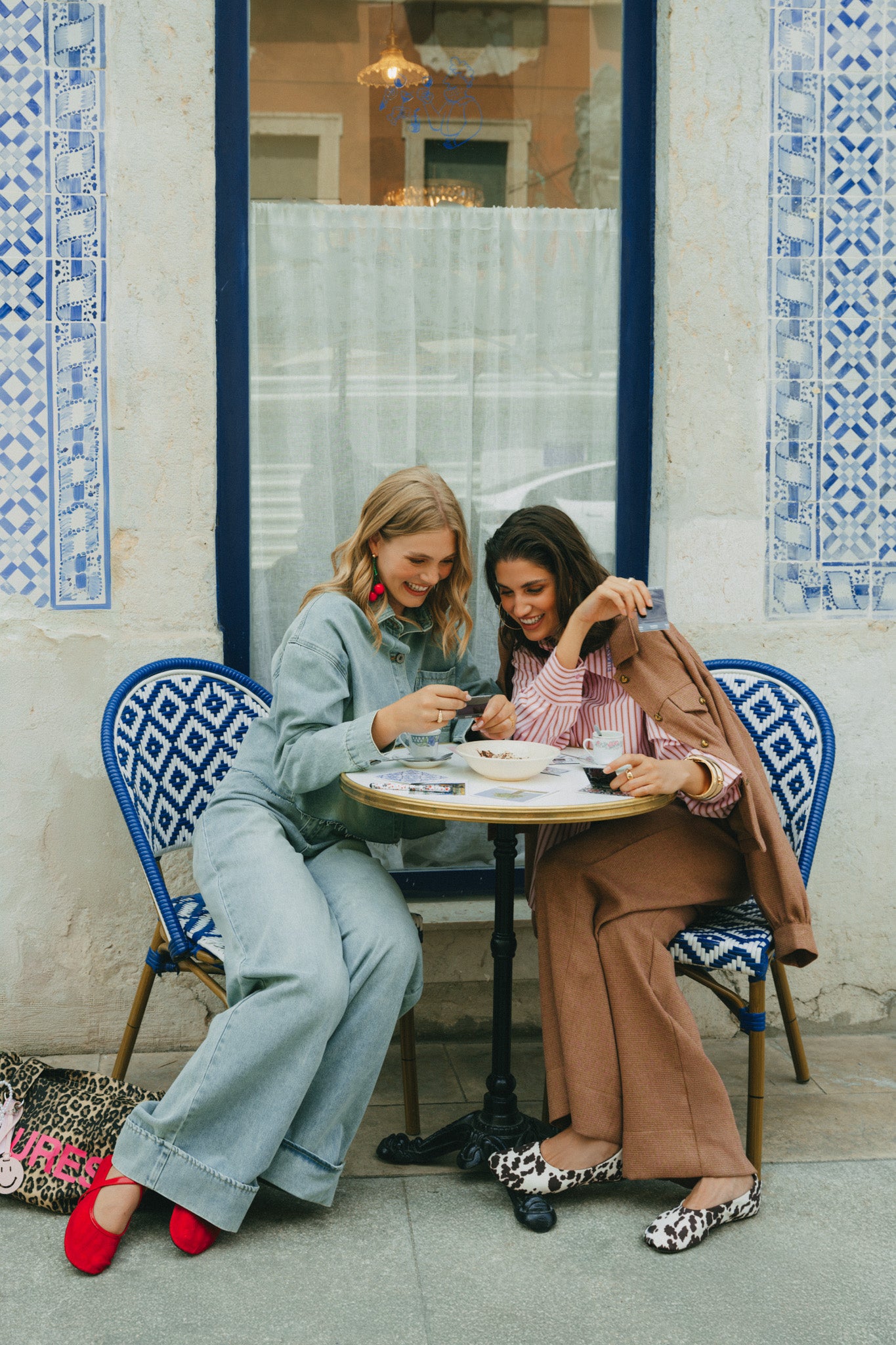 Fluresk Vaya Blouse denim green