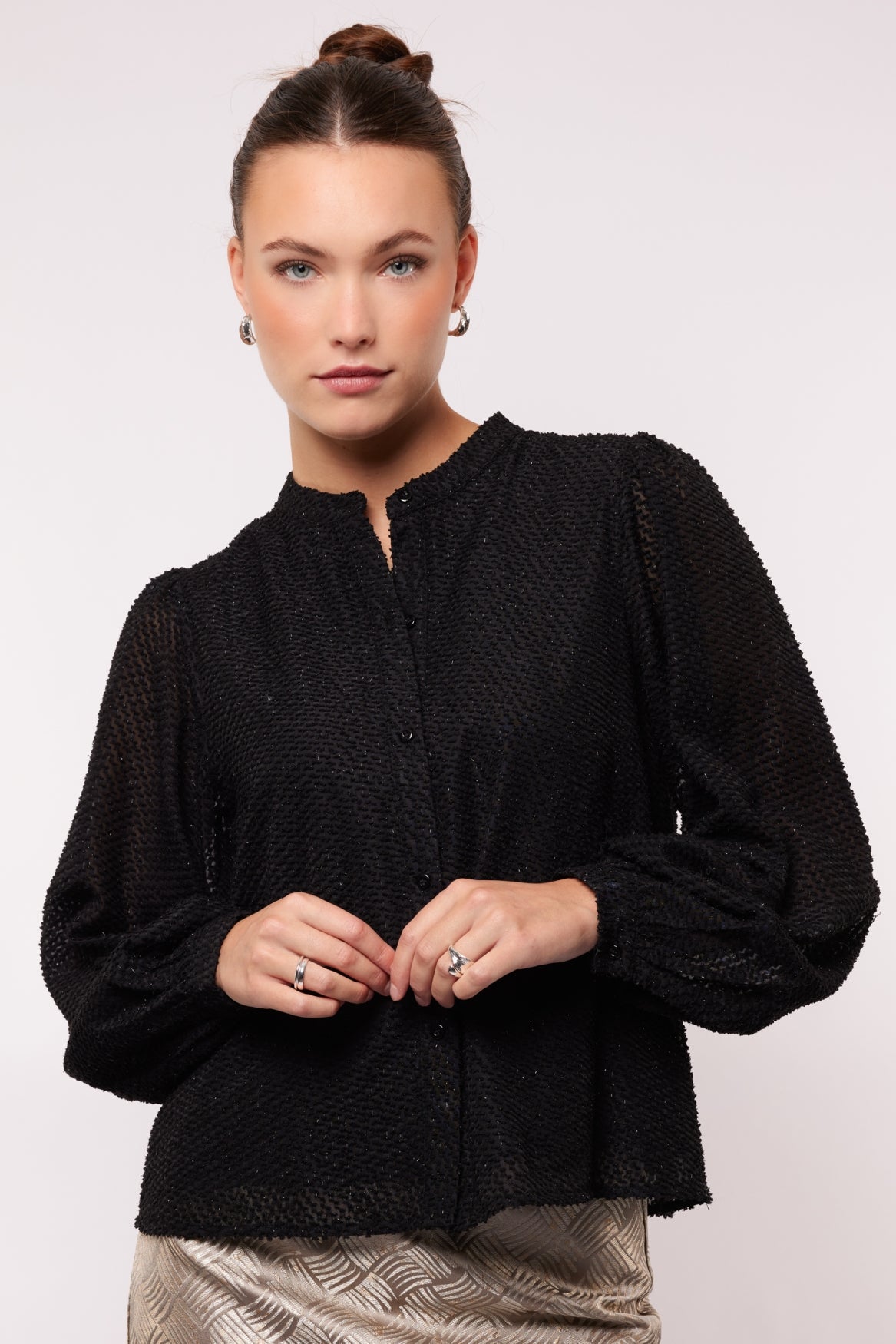 Fluresk Zaria Blouse zwart