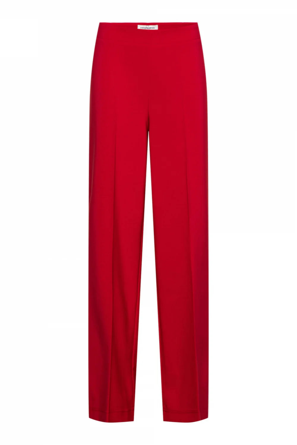 Co Woman Celeste Rechte Broek rood