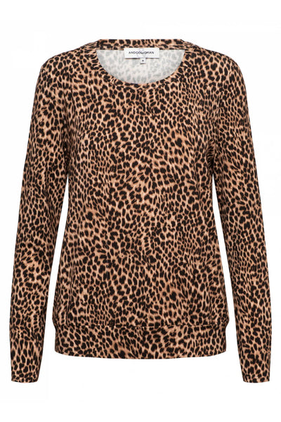 Co Woman Linn Animal Top luipaard black multi