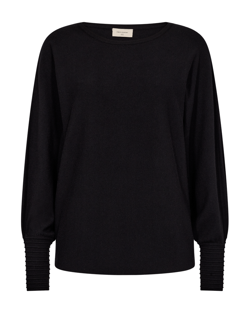 Freequent Flow Pullover trui zwart