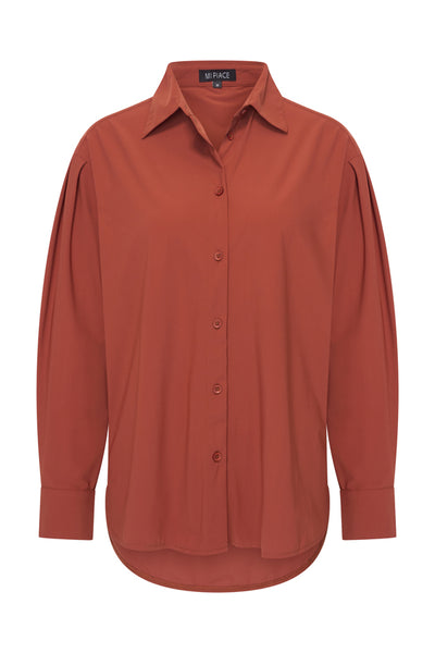 Mi Piace Blouse Oversized Light 202863 Fired Brick
