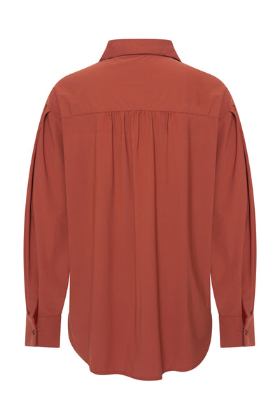 Mi Piace Blouse Oversized Light 202863 Fired Brick