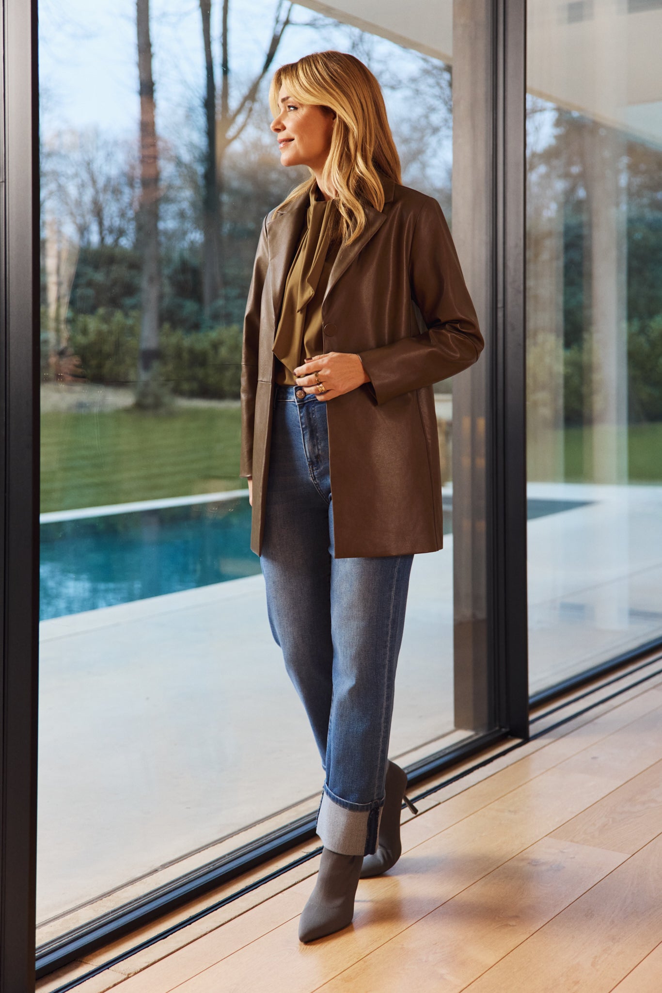 G-maxx Zadie Jeans Broek denim mid blue