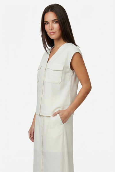 G-maxx Odessa Gilet sand