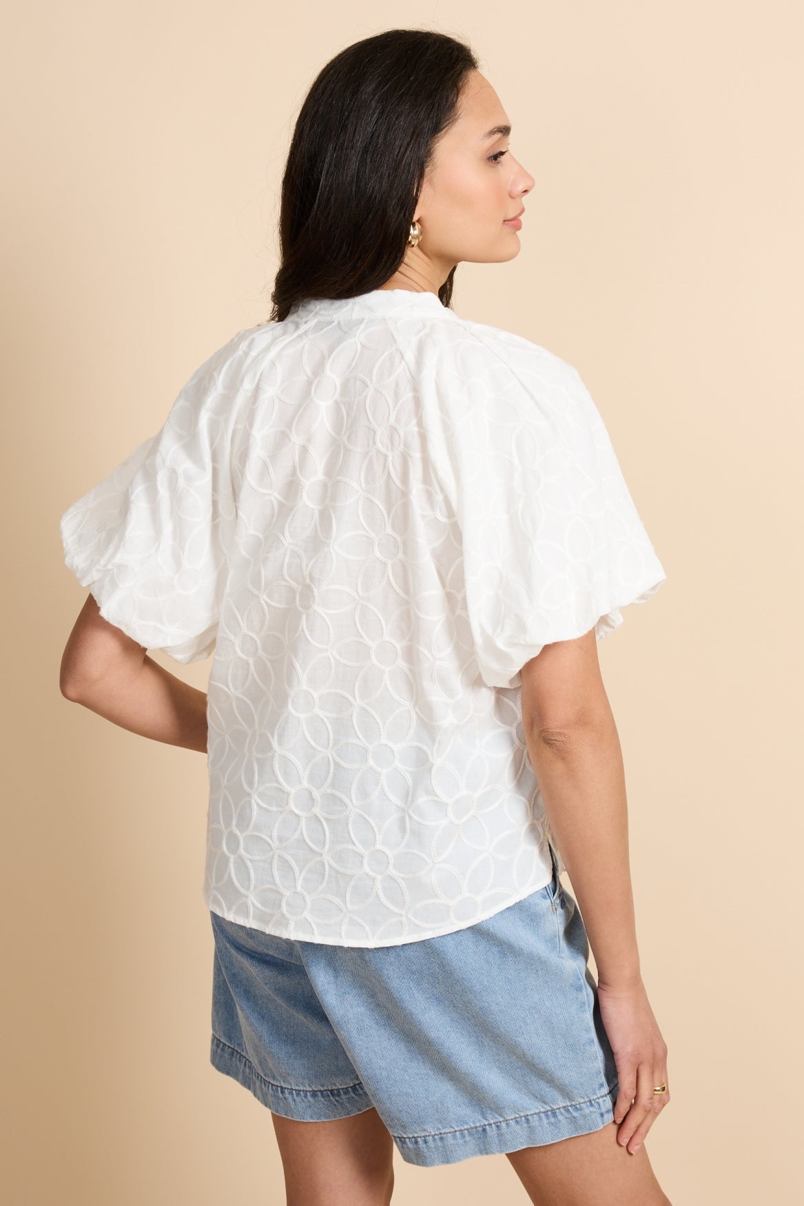 G-maxx Thalia Blouse offwhite