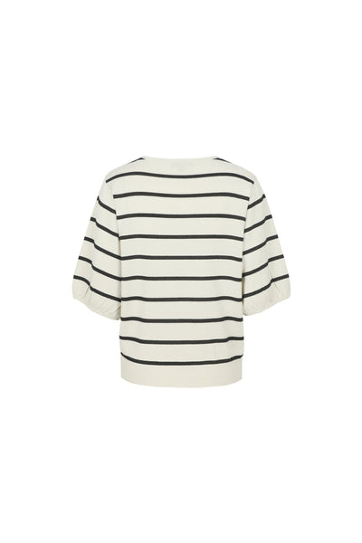 G-maxx Genoveva Knitting Top sand / black