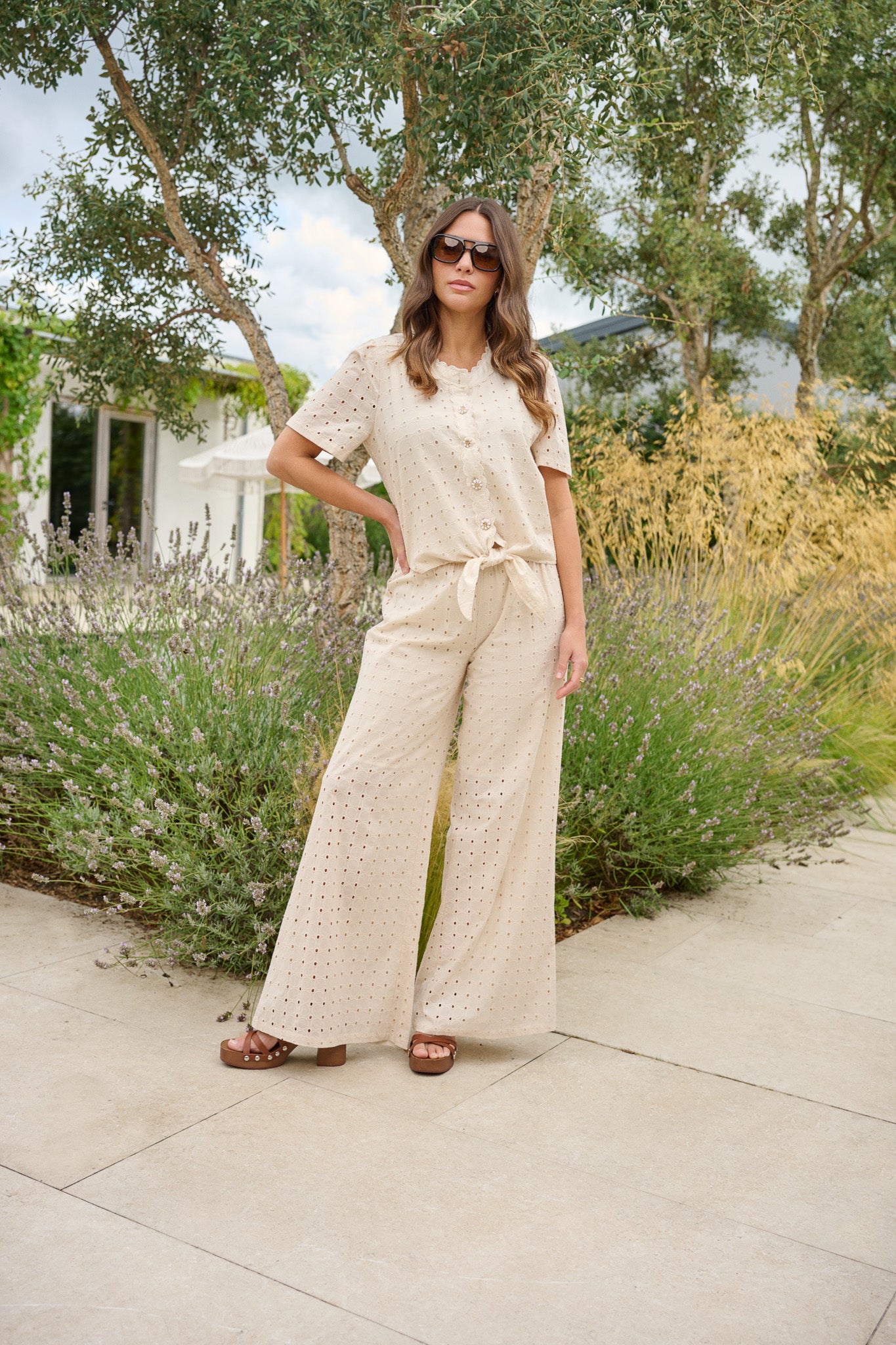 G-maxx Ulani Blouse sand