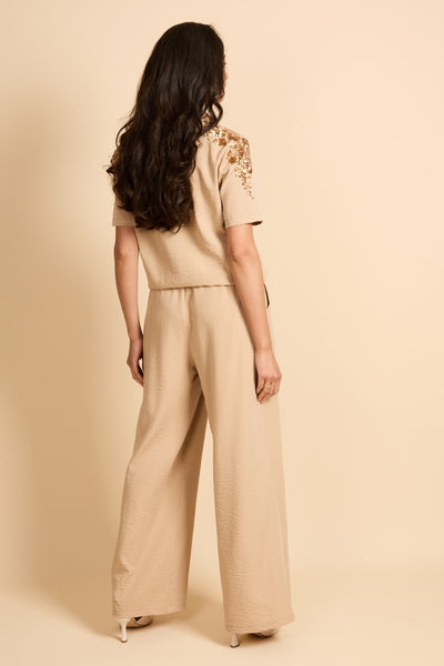 G-maxx Minou Broek kint camel