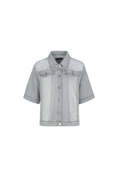 G-maxx Evadne Jacket denim light gray