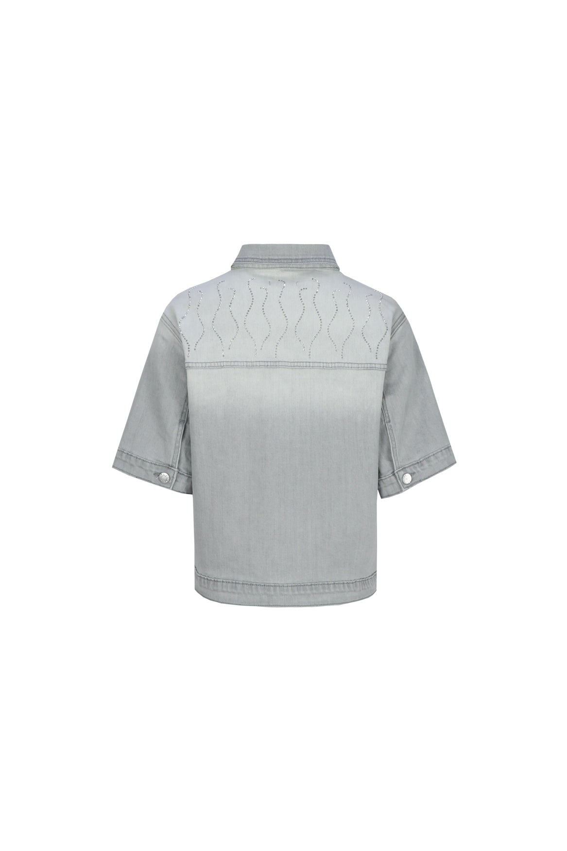 G-maxx Evadne Jacket denim light gray