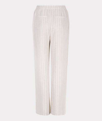 Esqualo Broek Linen Stripe zand HS25.28216