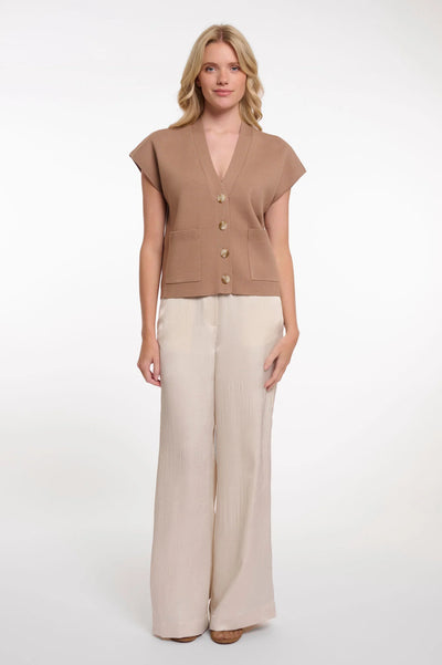 Rino & Pelle Hagi Gilet slate bark