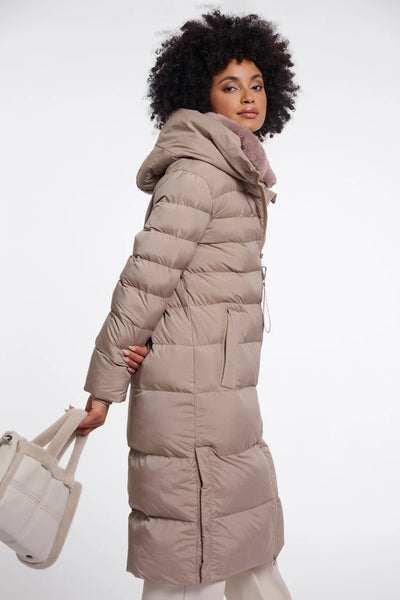 Rino & Pelle Hudson Padded Coat Mocha Latte