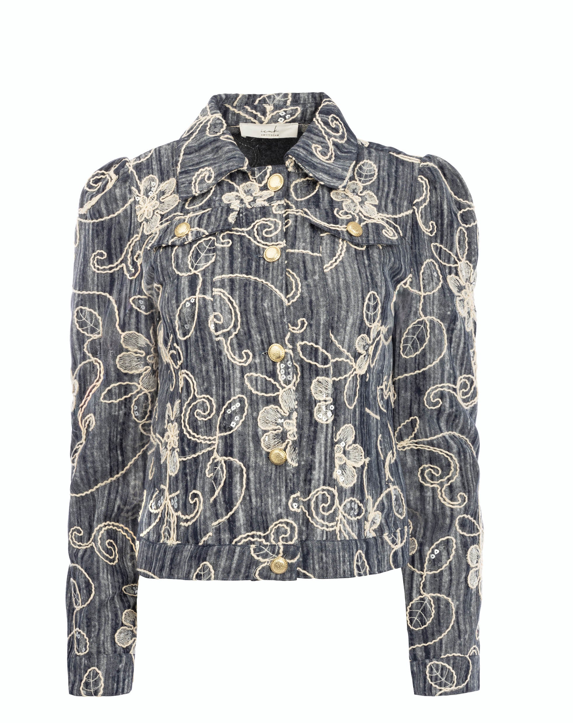 ICNK Amsterdam Nina Jacket Denim Cordella dark denim