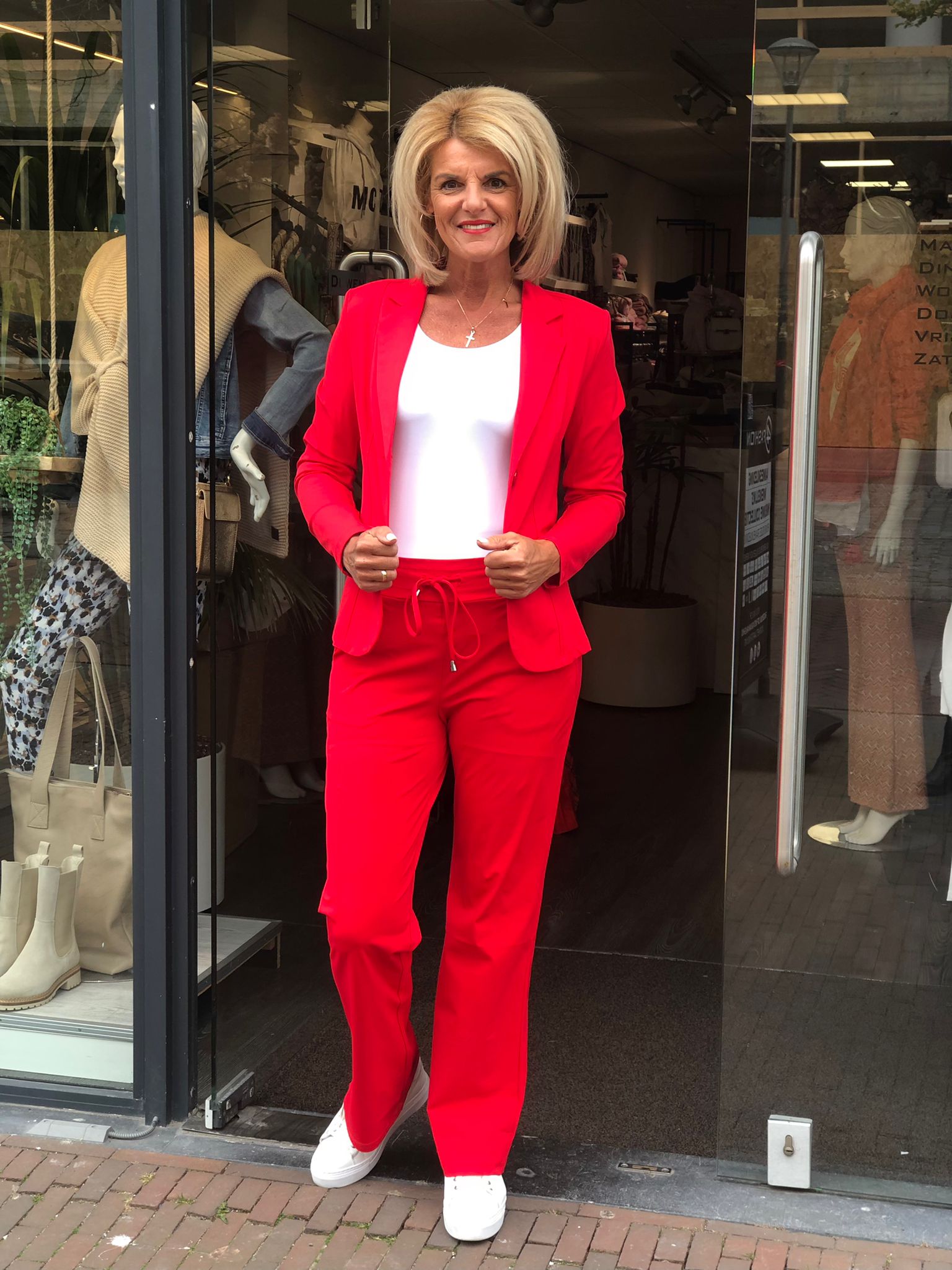 Mi Piace Travelstof Blazer 202015 rood