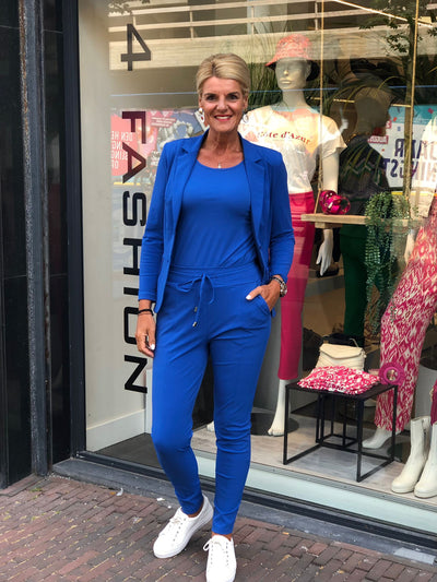 Mi Piace Travelstof Top royal blue 202027