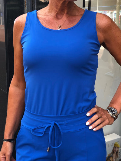 Mi Piace Travelstof Top royal blue 202027