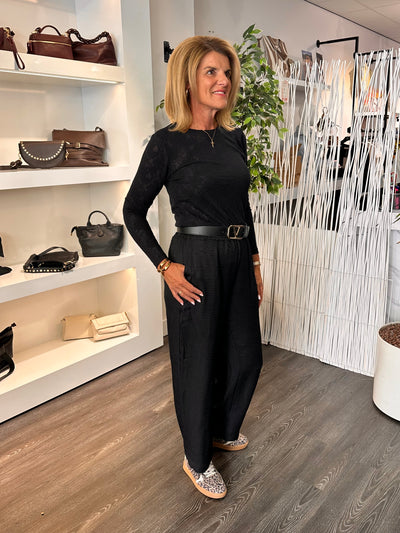 SoyaConcept Charissa 3-C Broek zwart